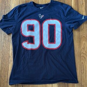 Nike Navy Blue Houston Texans Jersey T-Shirt